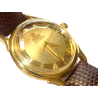 Omega Constellation 18K Gold 35mm 2852/3 Watch with Cal. 501 Movement with Original Unrefinished Solid Gold Pie Pan Dial