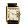 1960s Tiffany & Co.  18k Gold 17J Manual Tank Watch Ref 2012 Cal 2512