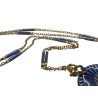 Antique HAAS NEVEUX & Co. 18k Gold Diamond Pendant Watch with Matching Necklace