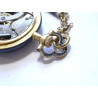 Antique HAAS NEVEUX & Co. 18k Gold Diamond Pendant Watch with Matching Necklace