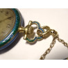 Antique HAAS NEVEUX & Co. 18k Gold Diamond Pendant Watch with Matching Necklace