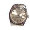 1960 Rolex Datejust St. Steel Ref. 1603 Auto Date Watch Bamboo Bezel Cal. 1560