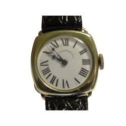 1920s Longines 24mm 15J 14K Solid Gold Roman Watch for Bailey,Banks & Biddle
