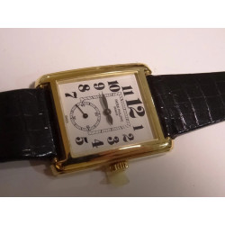 PATEK PHILIPPE 18K Gold Gondolo Watch 5014J Serviced by Patek in 2017 w/ Sticker