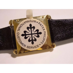 PATEK PHILIPPE 18K Gold Gondolo Watch 5014J Serviced by Patek in 2017 w/ Sticker