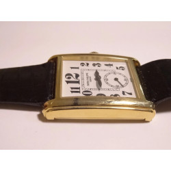 PATEK PHILIPPE 18K Gold Gondolo Watch 5014J Serviced by Patek in 2017 w/ Sticker
