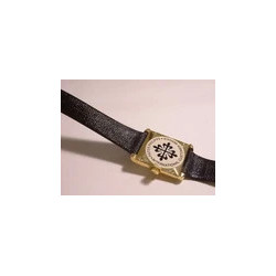 PATEK PHILIPPE 18K Gold Gondolo Watch 5014J Serviced by Patek in 2017 w/ Sticker