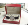 Must de CARTIER Vendome 30mm R. 1860 Silver Argent Watch with Exaggerated Roman Dial
