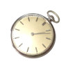 42mm Antique Diamond Platinum HAAS NEVEUX & Co. Slim Pocket Watch 96 Diamonds