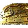 Solid 18k Gold Jean DELEYDERRIERE Demi Hunter Chronometer Pocket Watch (50g)