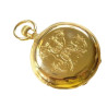 Solid 18k Gold Jean DELEYDERRIERE Demi Hunter Chronometer Pocket Watch (50g)