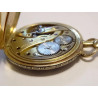 1880 Henry Capt 18K Gold 30mm Pendant Pocket Watch Covered in Decorative  Flourishes
