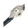 1940s Hamilton Platinum Cocktail Watch w/ 0.54ct Diamond Bezel & Customized Lugs