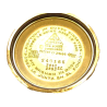 Omega Constellation 18K Gold 35mm 2852/3 Watch with Cal. 501 Movement with Original Unrefinished Solid Gold Pie Pan Dial