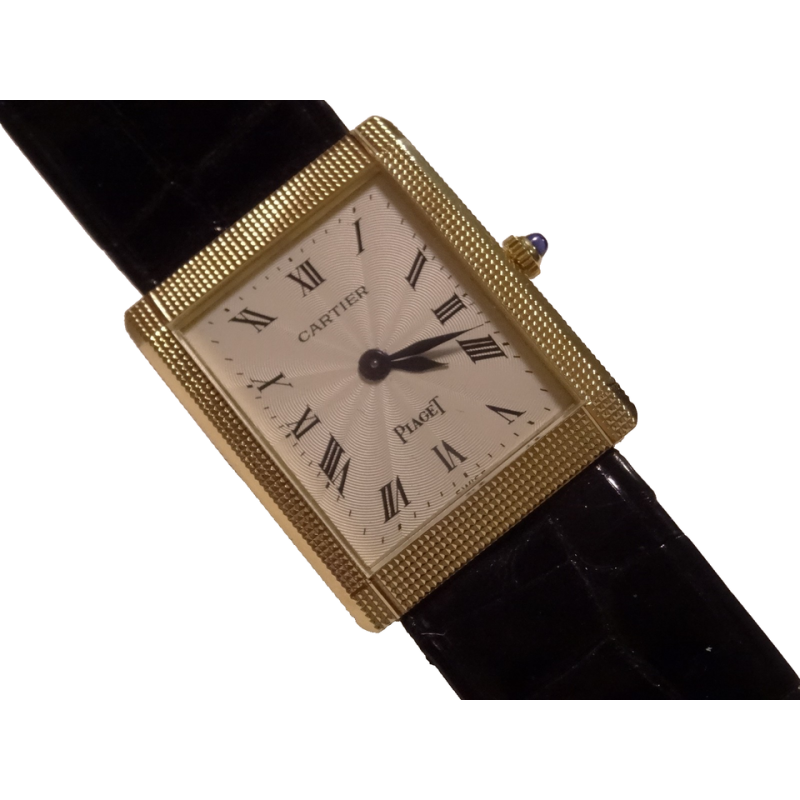 Rare 1960s Piaget Protocole for Cartier 18k Gold Watch, Gift from Sammy Davis Jr