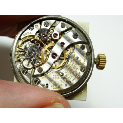 1950s PATEK PHILIPPE 18k Gold Tank Watch Ref. 2530 Patek Box, Band & Buckle
